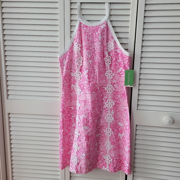 Lilly Pulitzer NWT Pink Pearl shift dress - Picture 4 of 4